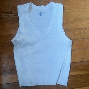 Brandy Melville, white tank top, never been worn before